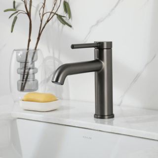 Смеситель для раковины Gappo G1006-9 оружейная сталь